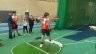 In the Shot Putt circle - 