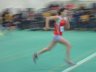 Another blurred athlete (this is a good thing, it means she's running fast!) - 