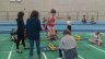 Showing the competition how to Speed Bounce - 