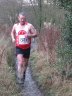 Darren on his way to the top of the course - 